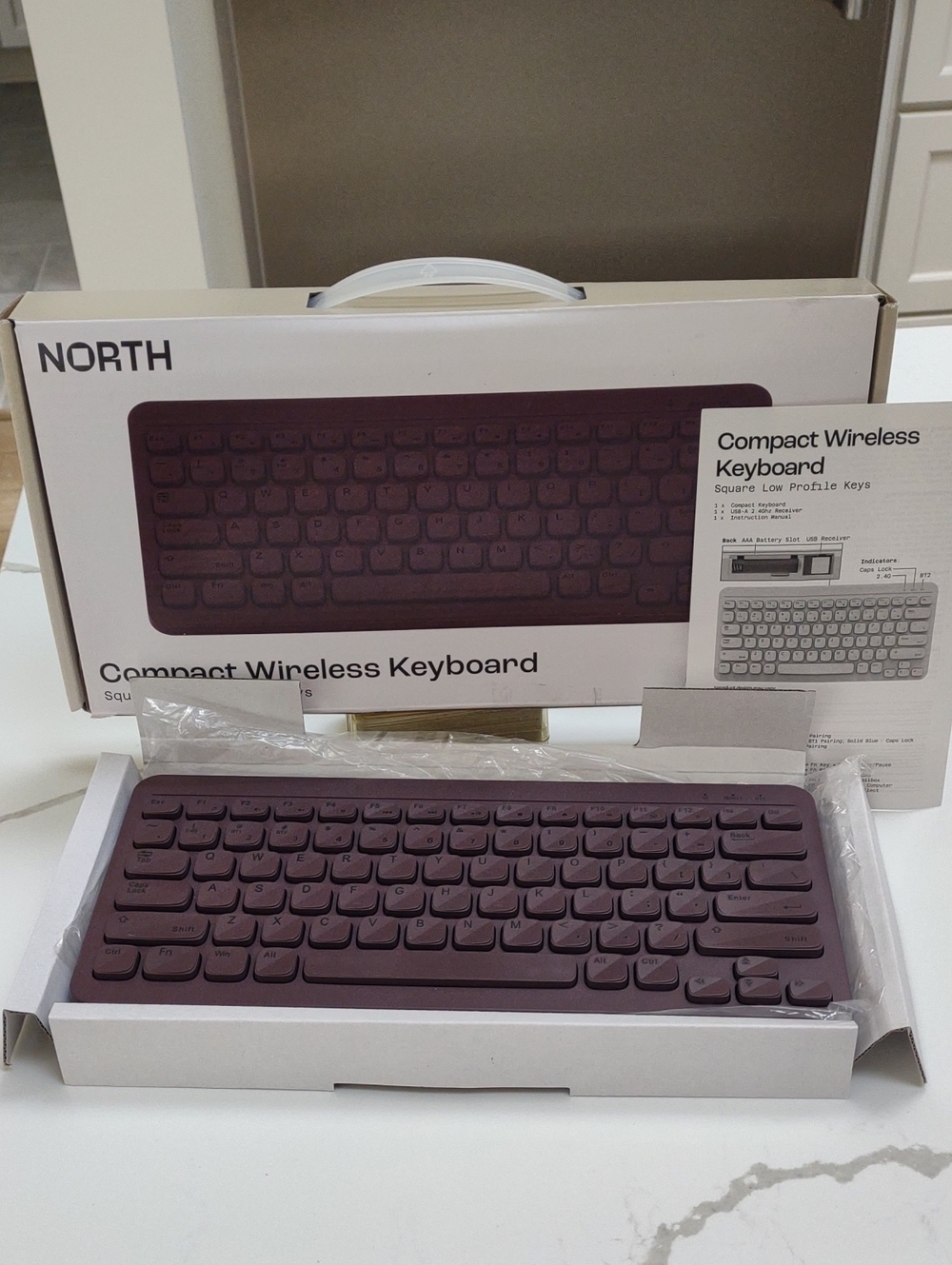$5 Compact Square Key Wireless Keyboard By North From Target